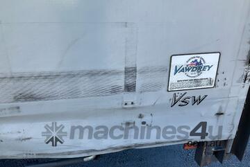 2021 Vawdrey VBS30D Tri Axle Refrigerated Drop Deck Curtainside B Trailer