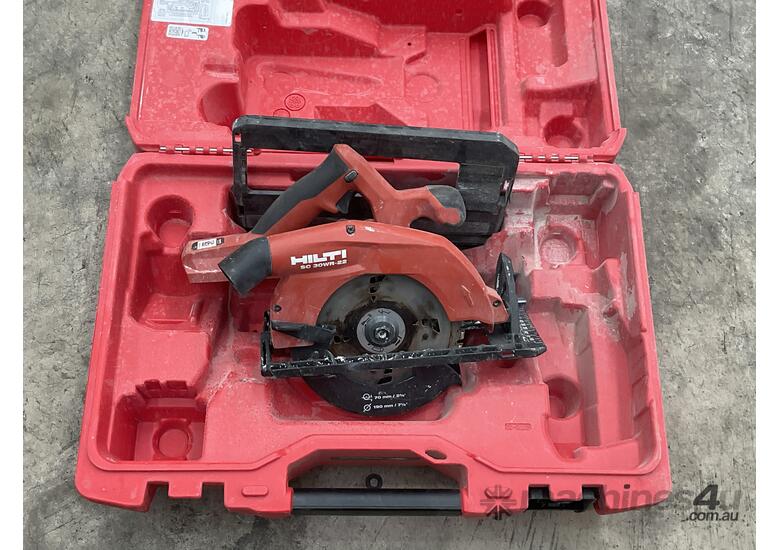 caption Hilti SC 30WR-22 Cordless Circular Saw