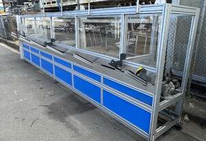 6m Material feed machine magazine feeder roll dispenser Aluminium Tslot Frame