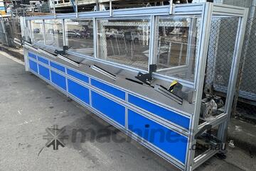 6m Material feed machine magazine feeder roll dispenser Aluminium Tslot Frame