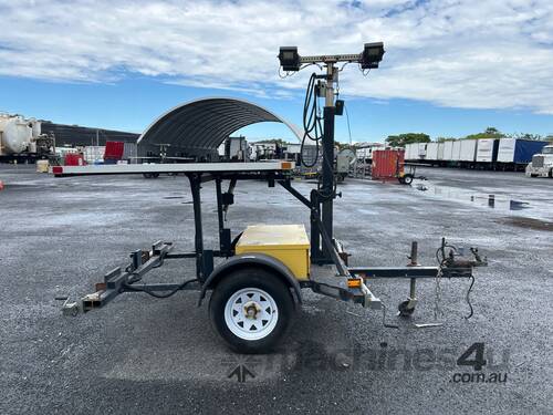 2013 Atlas Copco Single Axle Lighting Tower Trailer