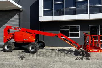 JLG 600AJ Rough Terrain Knuckle Boom Lift with Full 10 Year Inspection & Machinery Re Spray