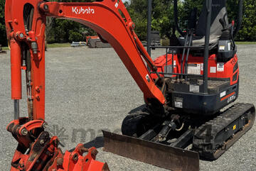 2023 Kubota U17-3HGA Excavator, low hrs, E.M.U.S MS1190