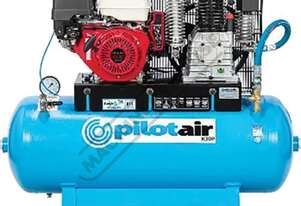 K30P Classic Industrial Series Trade Petrol Electric Start Reciprocating - Pilot Air Compressor 200