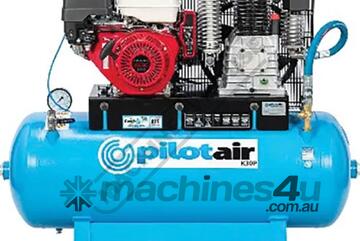 Classic Industrial Series Trade Petrol Electric Start Reciprocating - Pilot Air Compressor K30P 200