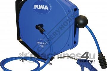 AR-P10 Retractable Air Hose Reel - Includes Air Dusting gun 15 Metre x 9.5mm ID Hose