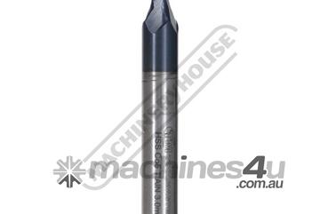 4FSS-3 3mm Metric End Mill HSS with 5% Cobalt TiAIN Coating