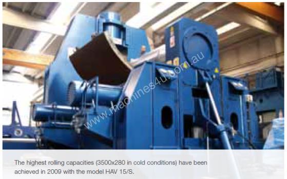 caption Faccin HAV Variable Geometry Plate Rolls