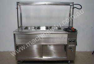 Commercial Stainless Steel Bain Marie - 3 Module