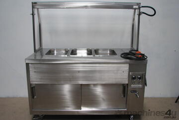 Commercial Stainless Steel Bain Marie - 3 Module