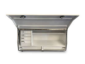 Black & White Steel Mine Series Tool Box with Drawers- W900 - 1800mm - Heavy Duty Steel - picture1' - Click to enlarge