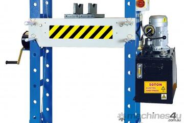 HYDRAULIC PRESS 50 TON MTR 240V 1Ph