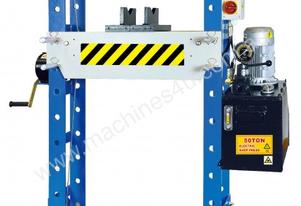 HYDRAULIC PRESS 50 TON MTR 240V 1Ph HYDRAULIC PRESS 50 TON MTR 240V 1Ph
