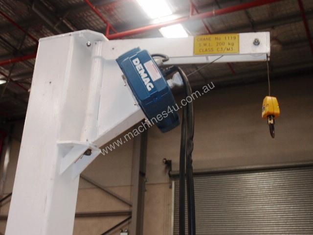 Used Demag Dsi 200h7kv1 1f4 Material Hoist In South Granville Nsw Demag Hoist Capacity 200kg