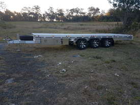 Full aluminium flat top trailer  - picture0' - Click to enlarge