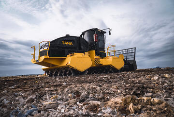 TANA H Series landfill compactors