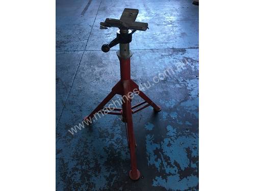 Pipe Stand Welders Height Adjustable Tristand Heavy Duty Foldable and Compact