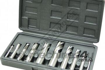 Metric HSS Slot Drill & End Mill Set - 10 Piece 6 - 20mm