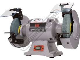 X8 Industrial Bench Grinder Ø200mm Fine & Coarse Wheels 0.75kW - 1HP Motor Power - picture0' - Click to enlarge