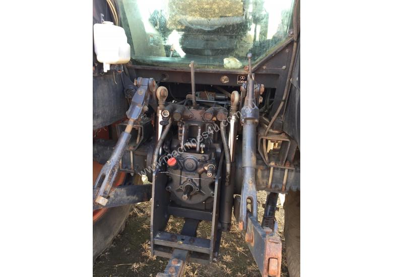 caption Kubota M135X FWA/4WD Tractor