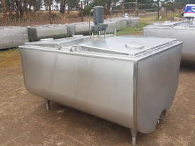 STAINLESS STEEL TANK, MILK VAT 1650 LT - picture0' - Click to enlarge