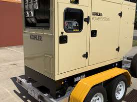 Trailer Mount KOHLER KD66IV Diesel Generator | Rollmaxx Aluminium Trailer |Total Wet Weight 2050KG| - picture0' - Click to enlarge