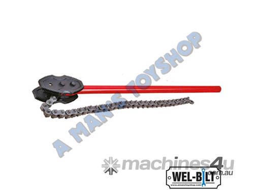 PIPE CHAIN WRENCH 150MM CAP 1000MM LONG