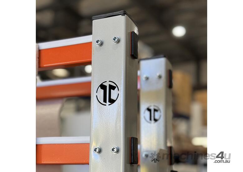 caption ToughCut Mobile Extendable Industrial Drying Racks