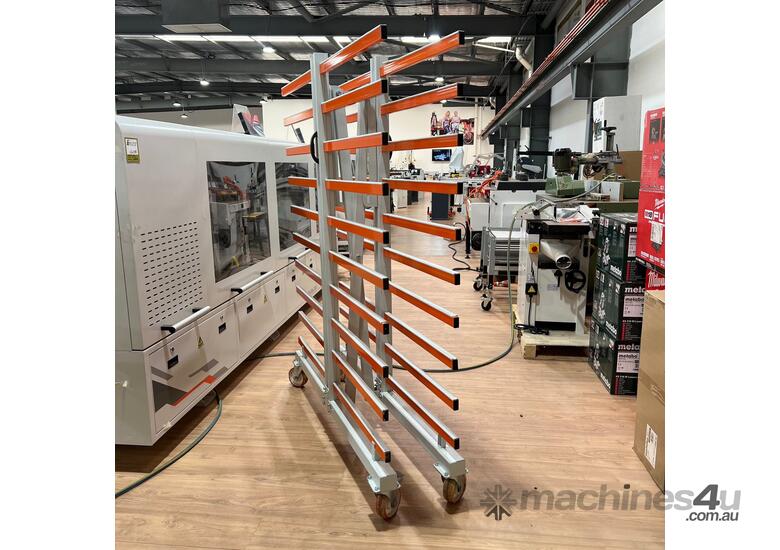 caption ToughCut Mobile Extendable Industrial Drying Racks
