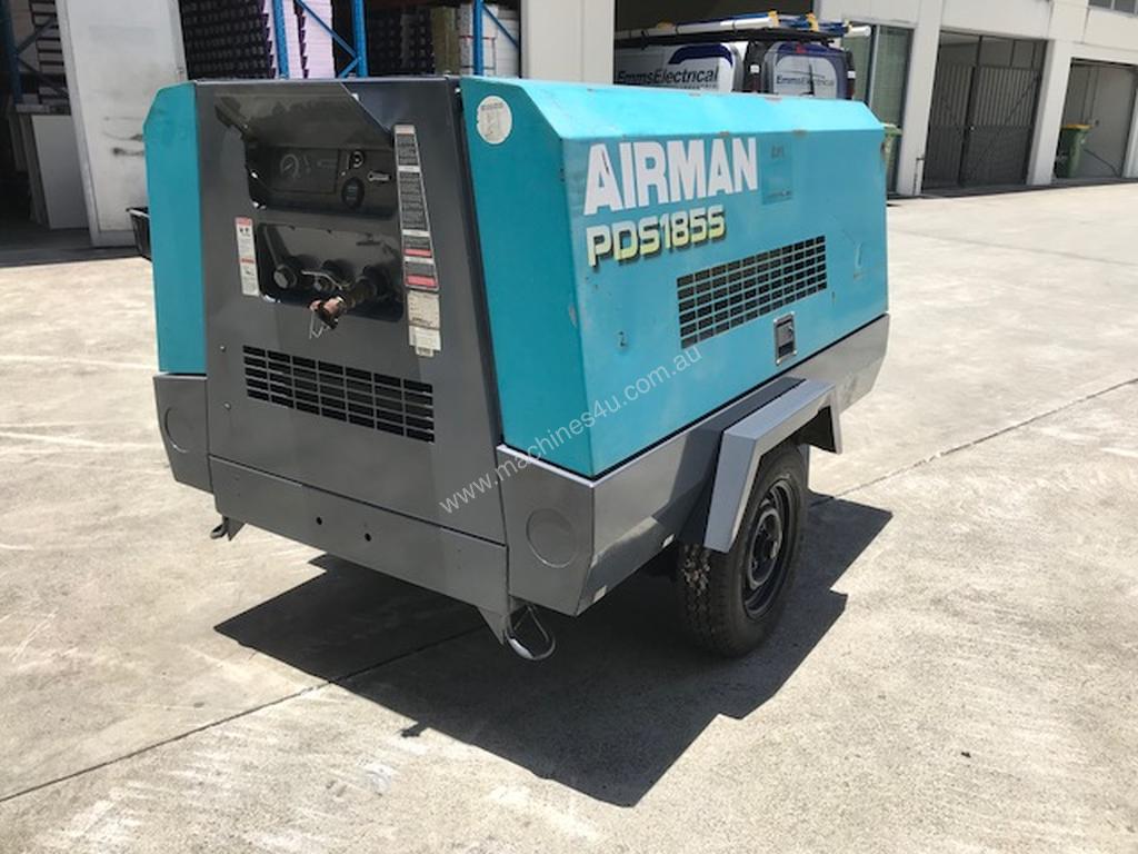 Used 2006 airman PDS185 Towable Portable Compressor in Burleigh Heads