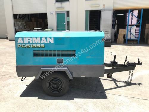 AIRMAN PDS 185 Portable diesel air compressor 185 cfm