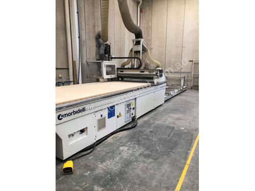Morbidelli Universal 3618 Flat Bed cnc With Loader