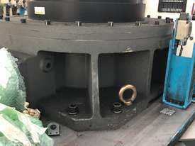 FANUC CNC TURNTABLE / WELDING JIG POSITIONER 9 TONNE CAPACITY  with controller and pendant.  - picture1' - Click to enlarge