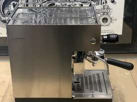 GRIMAC LA UNO 1 GROUP STAINLESS STEEL ESPRESSO COFFEE MACHINE - picture1' - Click to enlarge