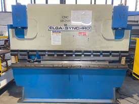 Used Imal Elga-Synchro 60-2500 CNC Pressbrake (Y1/Y2/X/R). Delem control, light guards and tooling. - picture0' - Click to enlarge