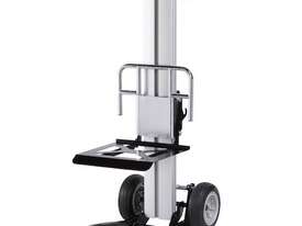 Lift Trolley-Foldup C/w Platf' 250mm Dia Wheels-120kg Cap-1040mm Lift - picture0' - Click to enlarge