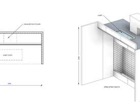 Open Face Modular Spray Booth - picture1' - Click to enlarge