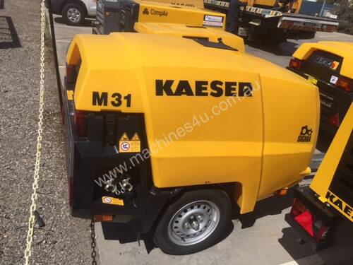 Diesel Compressor Kaeser M31, 106cfm 100psi - Hire
