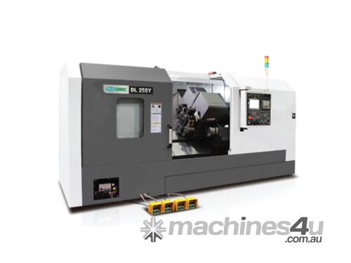 Fanuc Oi TF plus - DMC DL S SERIES (Sub spindle / Y axis / Live Tooling) - DL 25SY (Made In Korea)