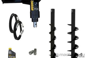 Digga PDX auger drive combo package for small skid steers