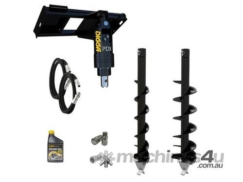 Digga PDX auger drive combo package for small skid steers