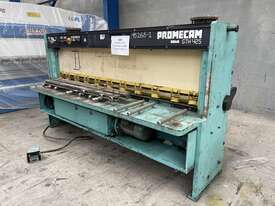 Just Traded - Priced For Quick Sale - Promecam 2500mm x 4mm Hydraulic Guillotine - Volt - picture0' - Click to enlarge