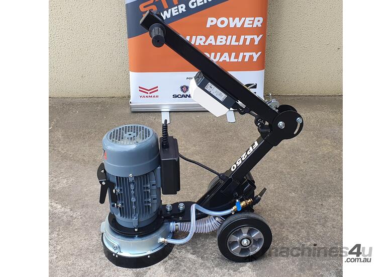 caption PACKAGE - Floor Grinder, Dust Extractor & 1 10
