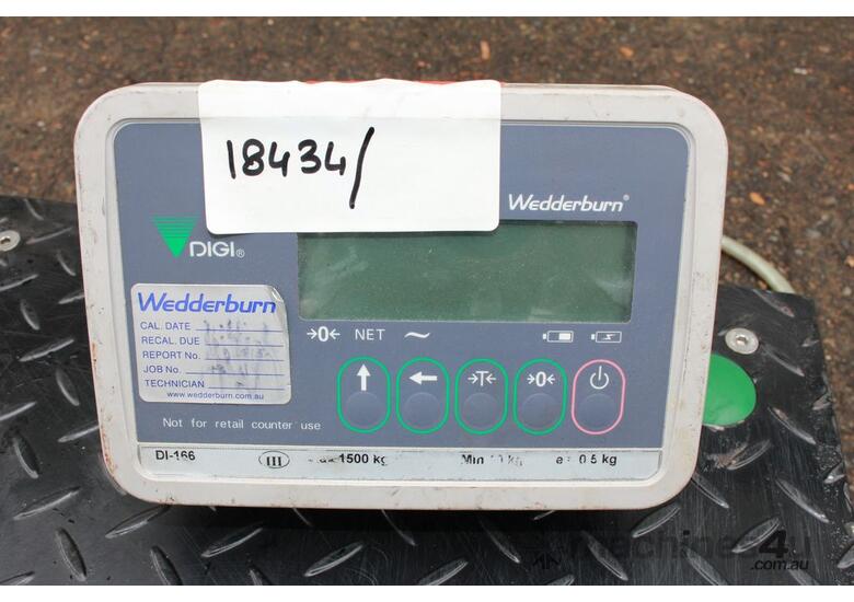 used Wedderburn Platform Scale Weighing Scales in , Listed on Machines4u