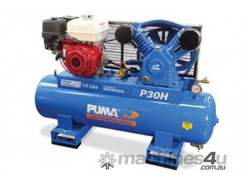 caption Puma P30H Air Compressor with Electric Start