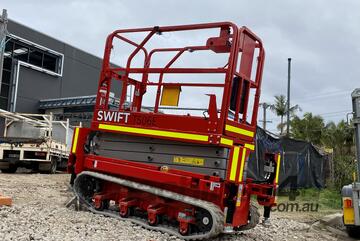   Swift TS06E 19ft Full Electric Rough Terrain Scissor Lift with Auto Level