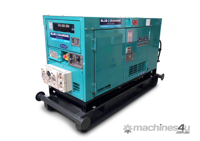 Buy New Denyo Denyo 25kva Diesel Generator 3 Phase Dca 25esk Quiet