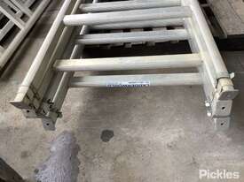 Aluminium Trestle 2.4mtr (8ft) X 2 - picture0' - Click to enlarge