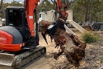 Roo Attachments 5T Hydraulic Grab Bobcat