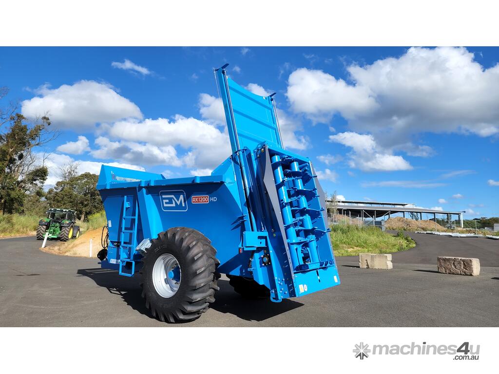 New EM Machinery RX1200HD Manure Spreaders in MOSS VALE, NSW